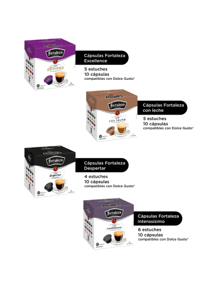 Selección 200 cápsulas compatibles con Dolce Gusto®*