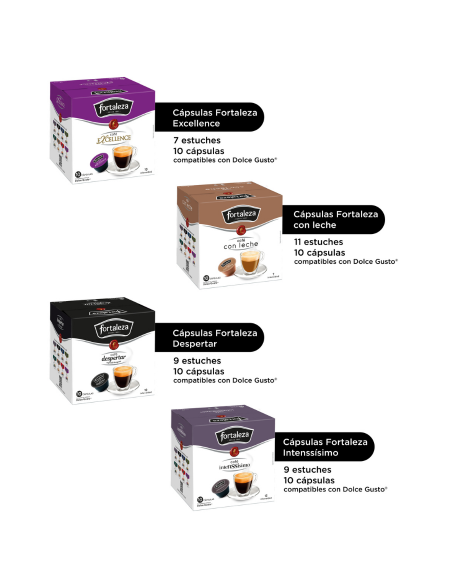 Selección 360 cápsulas compatibles con Dolce Gusto®*