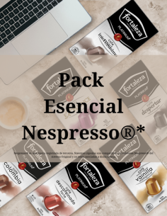 Selección 120 cápsulas Fortaleza Platinium compatibles con Nespresso®*